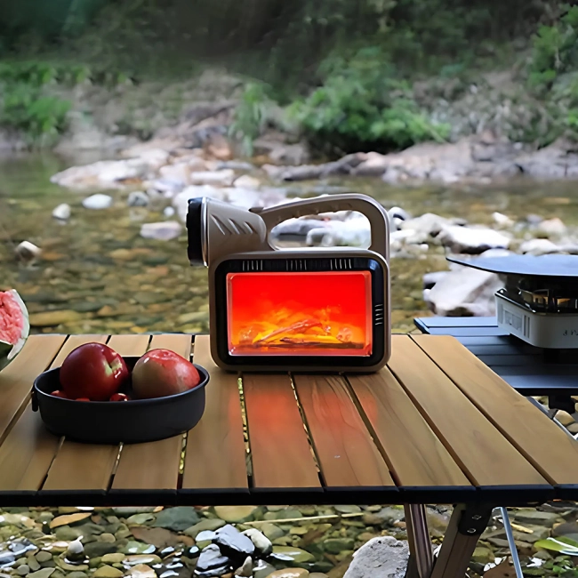 фонарь с камином