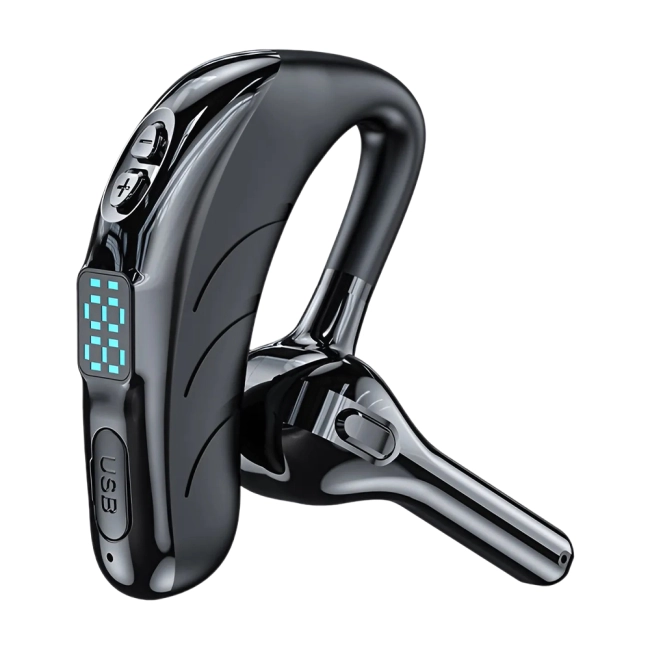 Беспроводная Bluetooth гарнитура на одно ухо