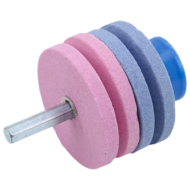 насадка на дриль для заточування ножиць