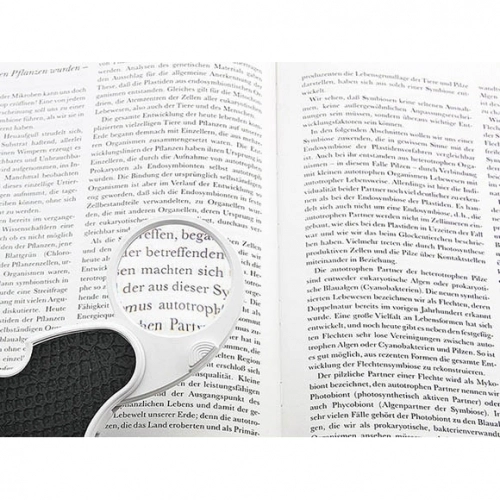 збільшувальна лупа зі світлодіодною підсвіткою