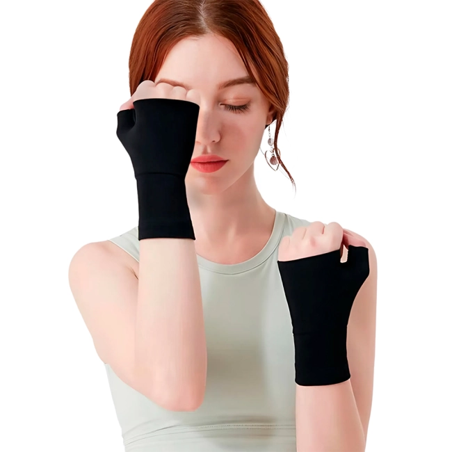 компресійні рукавички без пальців