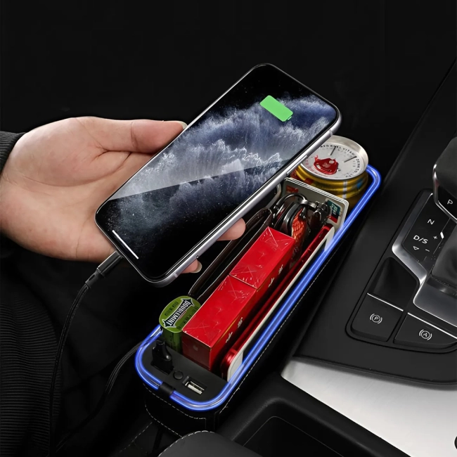 Автомобільний органайзер між сидінням