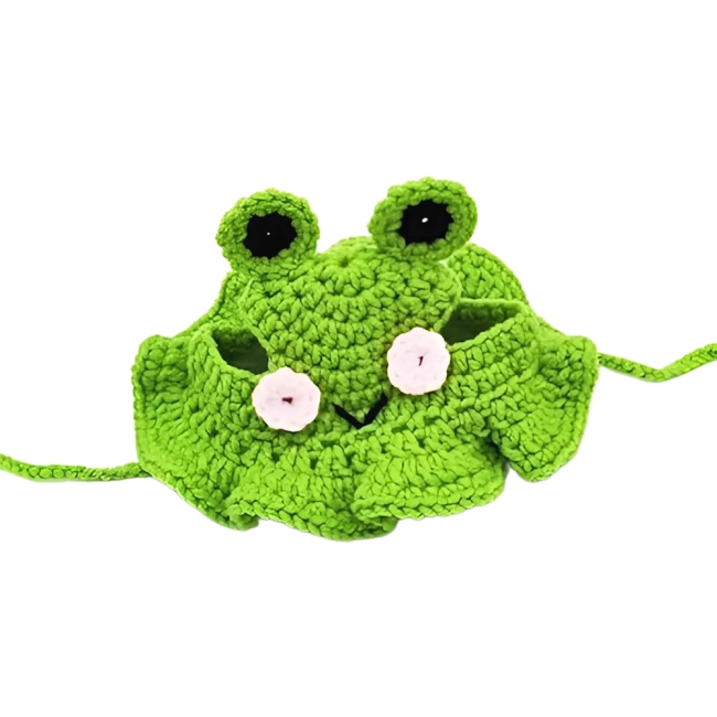 Шапка жаба для кота