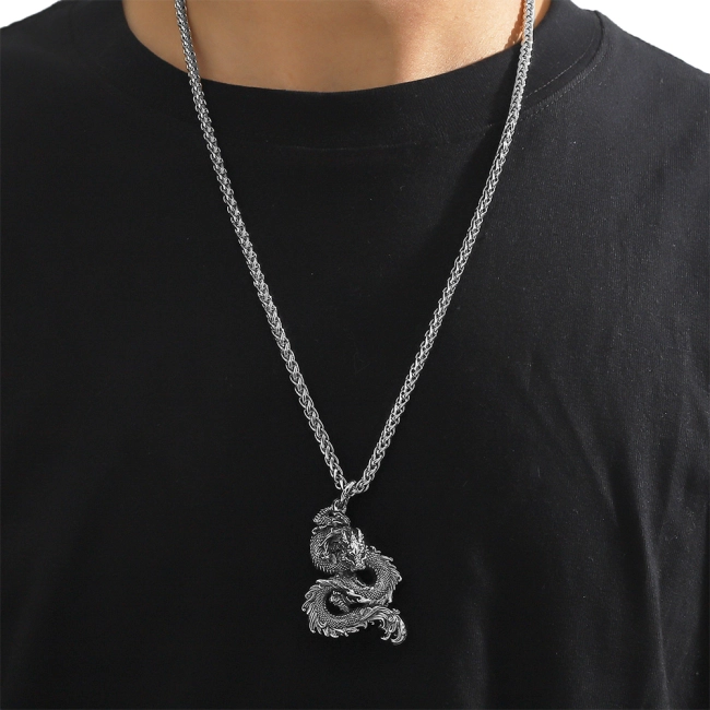 Подвеска дракон на шею
