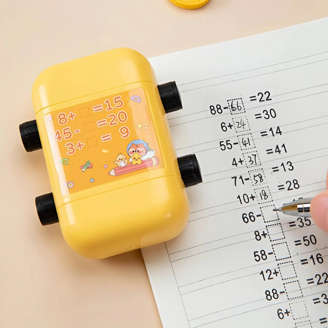 Штамп с цифрами