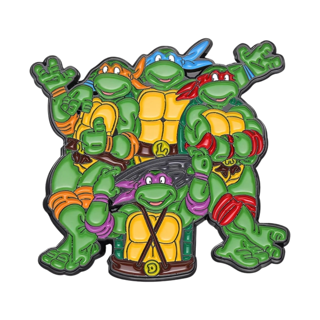 Пин с Черепашками-Ниндзя