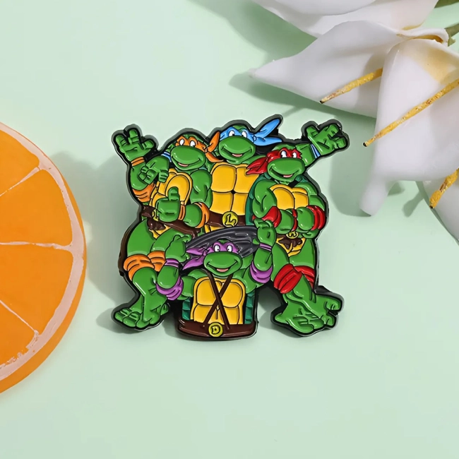 Значок Черепашки-Ниндзя