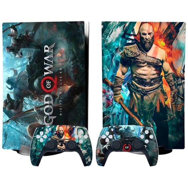 наклейка God of War для PlayStation 5