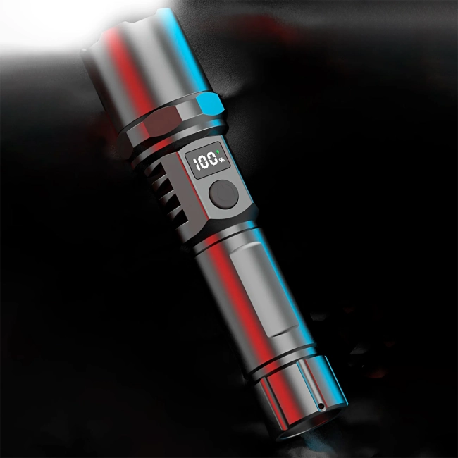 выдвижной светодиодный фонарик