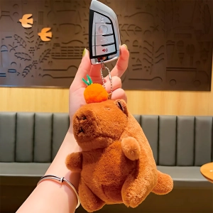 брелок капибара с хвостом