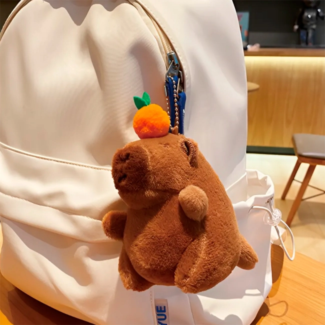 брелок капибара на ключи