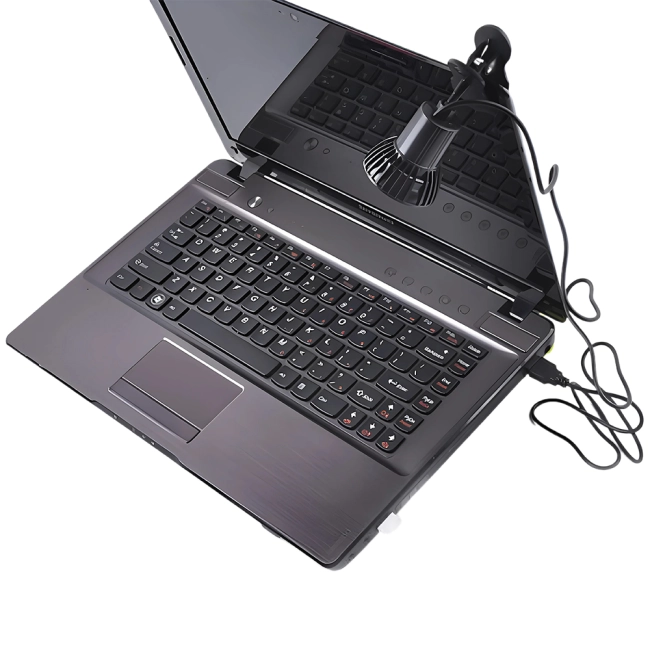 USB фонарик с клипсой