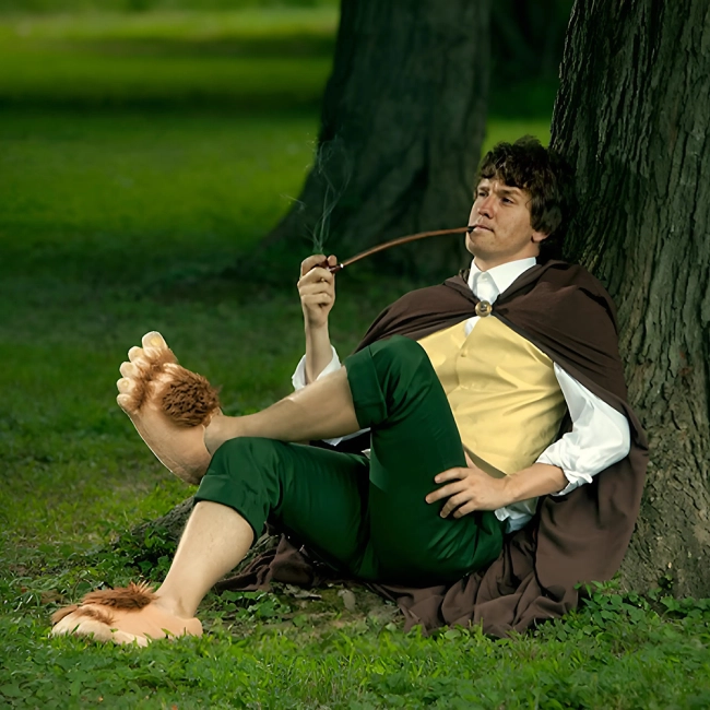 тапочки хоббит