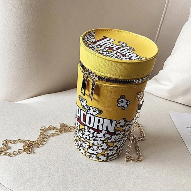 Сумка попкорн на ланцюжку