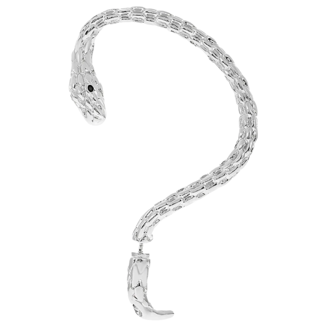 серьга на левое ухо