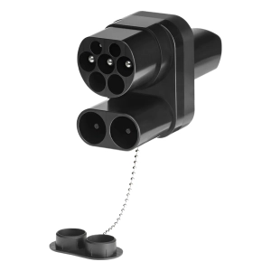 Переходник CCS1-CCS2 DC для быстрой зарядки Tesla Переходник CCS1-CCS2