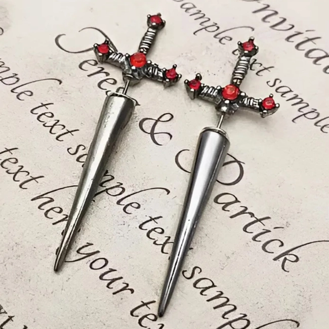 Сережки мечи