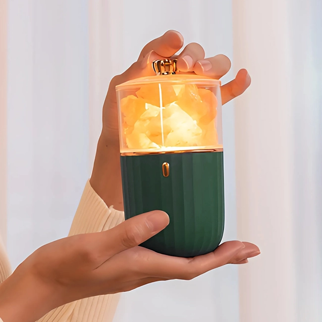 соляна лампа для спальні