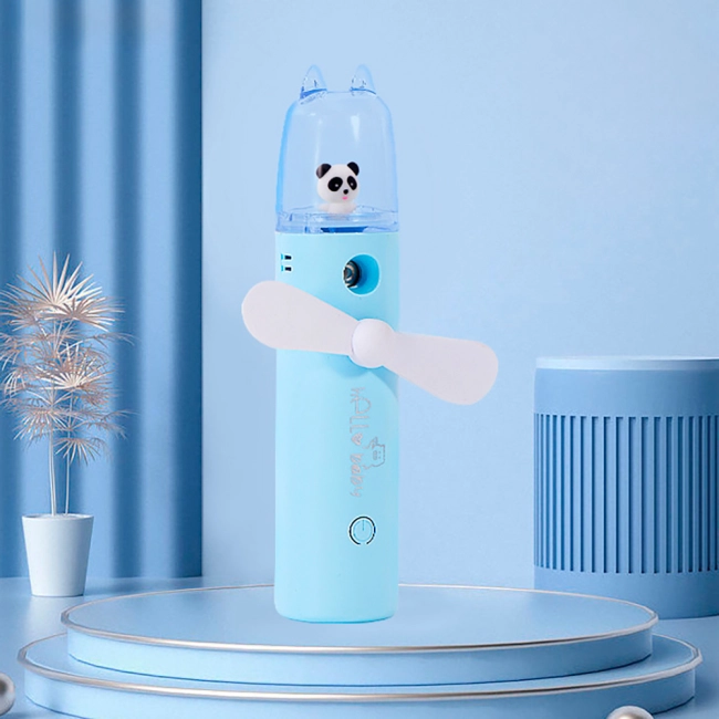 мини вентилятор с подсветкой