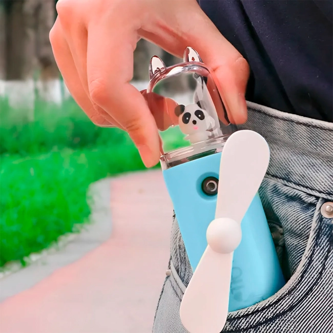 вентилятор-увлажнитель с подсветкой