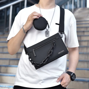 Мужская сумка через плечо на ремешке