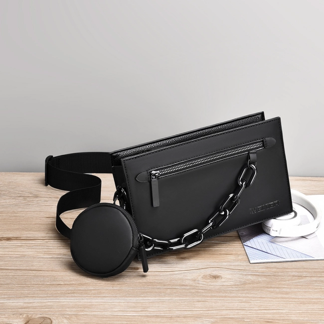 Чоловіча сумка з ланцюжком