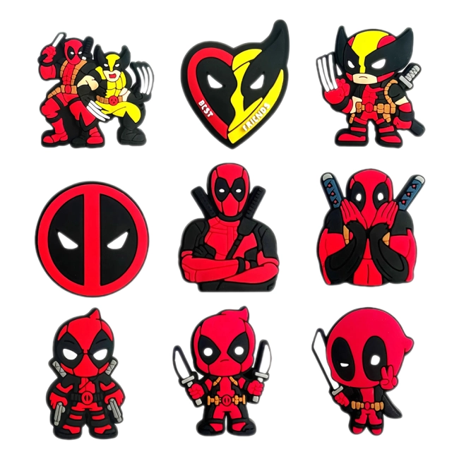 Значки на крокси