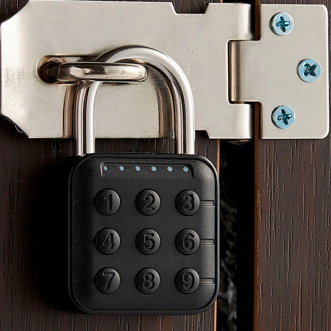 электронный замок с кодом на дверь