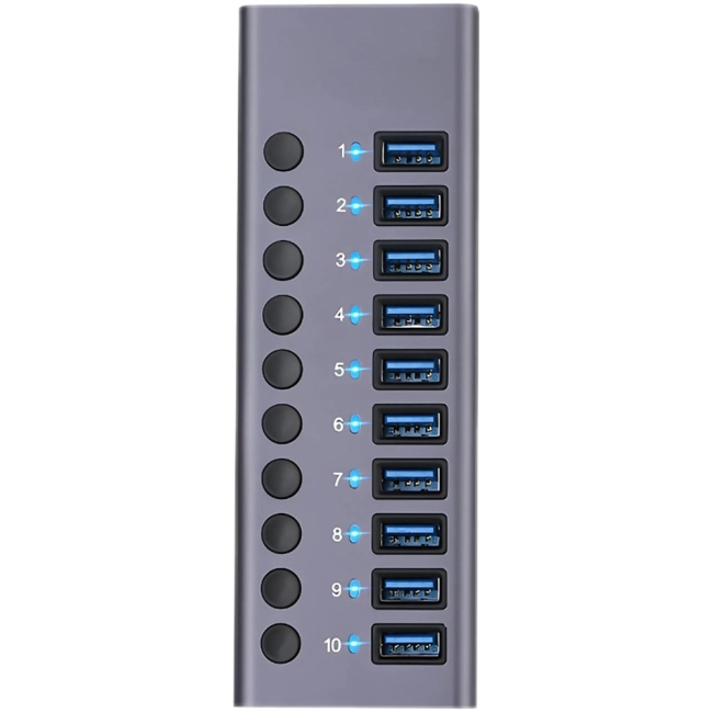 юсб концентратор із зарядкою