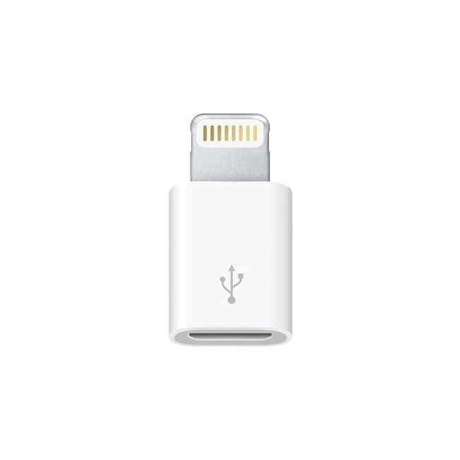 Переходник micro usb lightning