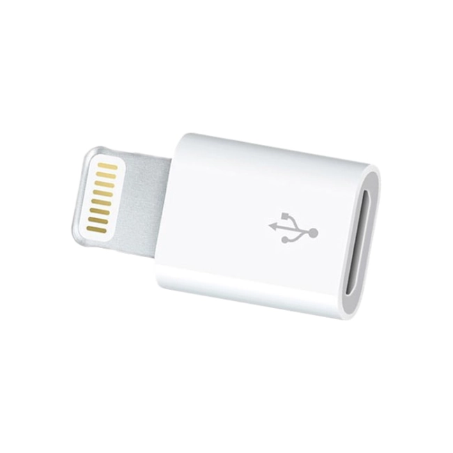 переходник с micro usb на lightning