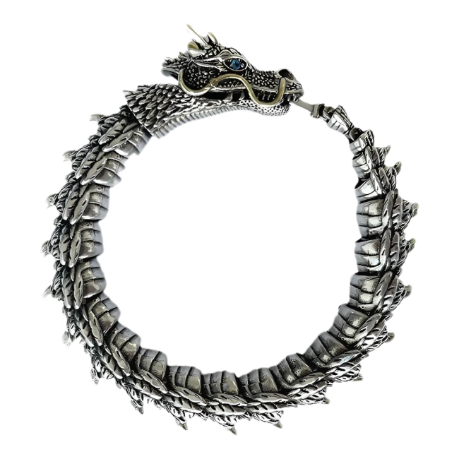 Браслет на руку с драконом