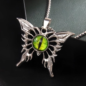 кулон с бабочкой