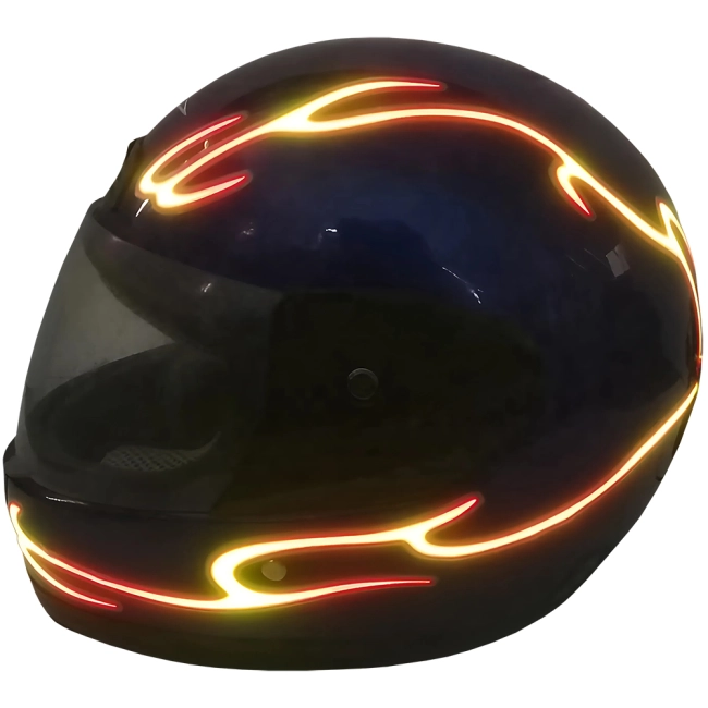 led подсветка мотошлема