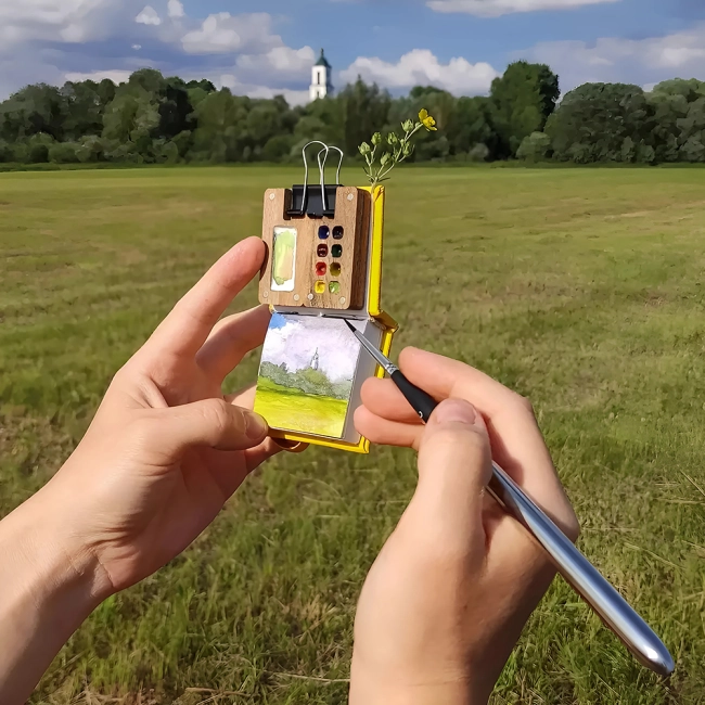 міні палітра для фарб