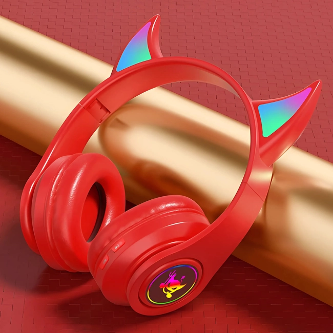 накладные наушники с подсветкой