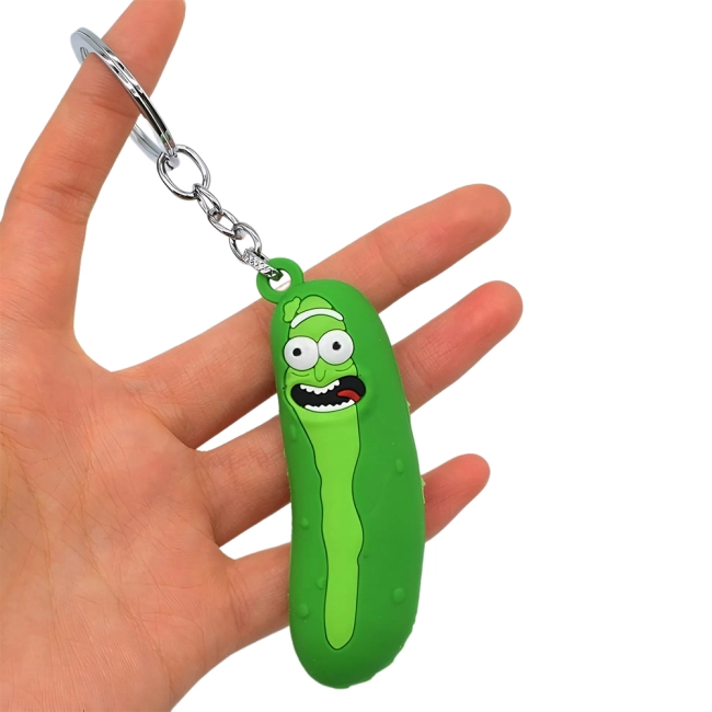 Брелок Pickle Rick