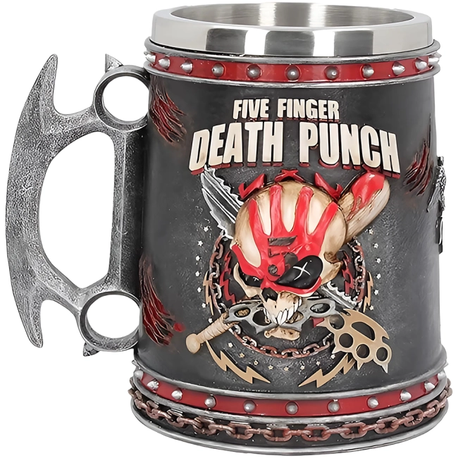 кружка в стиле хеви-метал