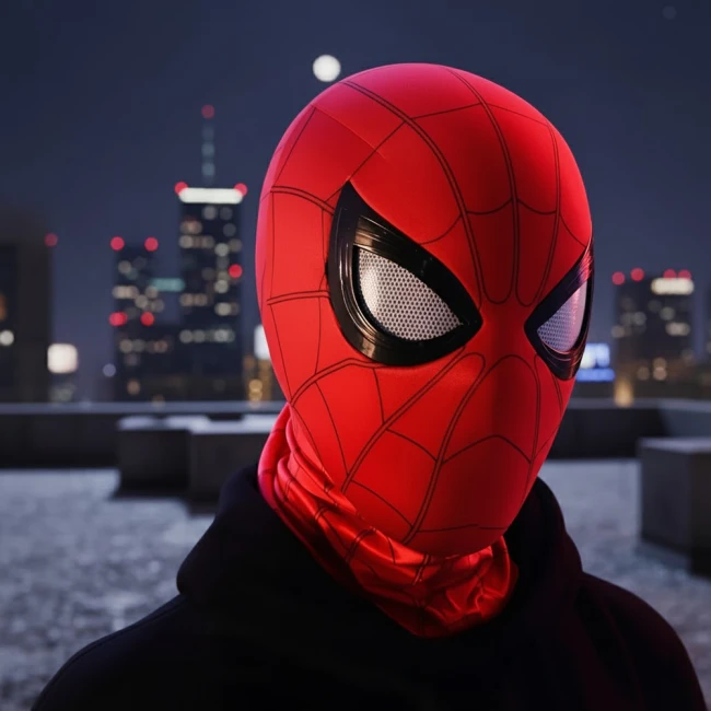 Маска Людина Павук з рухомими очима
