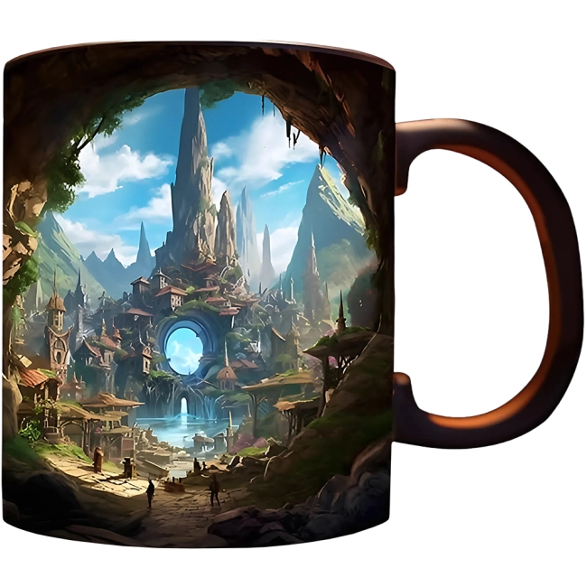 кружка для чая с принтом