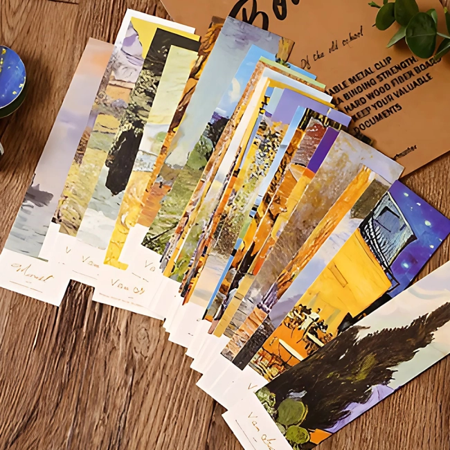 блокнот з картинами Ван Гога