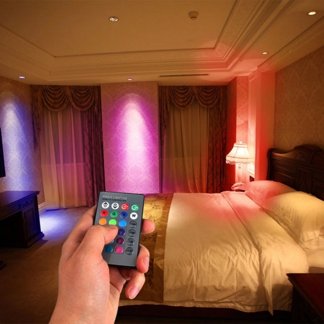 светодиодная RGB лампочка