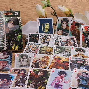 игральные карты с персонажами аниме