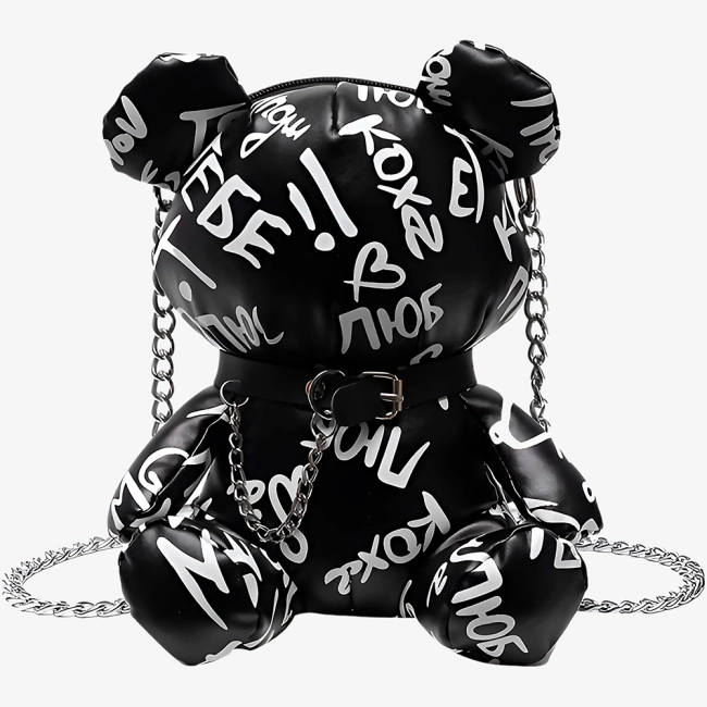 сумка мишка на плечо