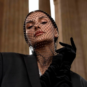 Балаклава сетка со стразами балаклава сетка