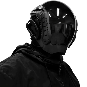 Кибер маска для костюма кибер маска