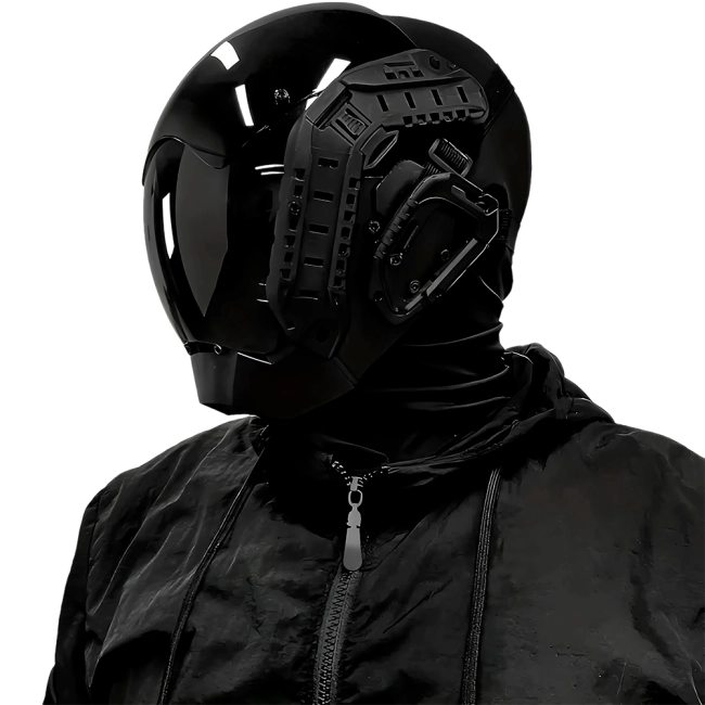 маска в киберпанк стиле