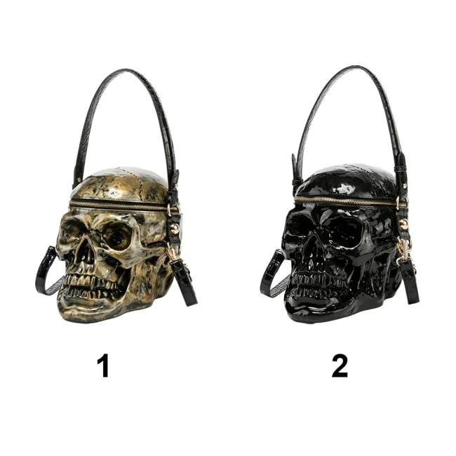 жіноча сумка-череп