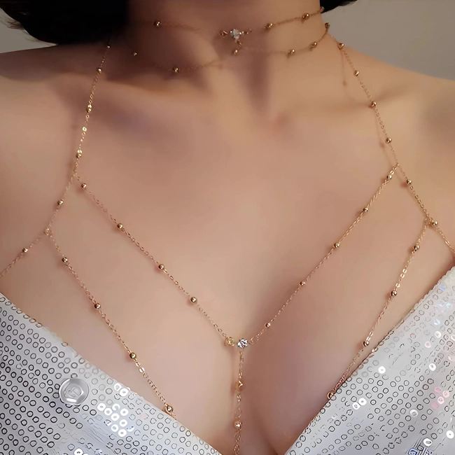 ланцюжок на шию і тіло