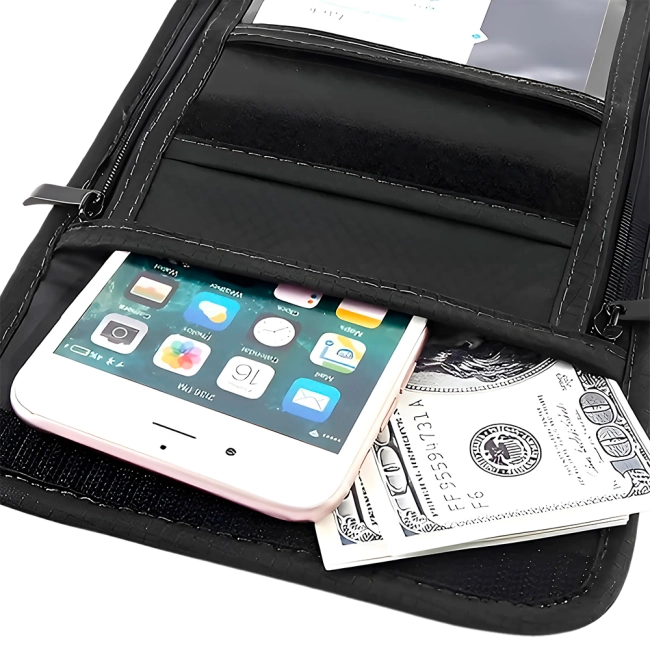 сумка с защитой от считывания